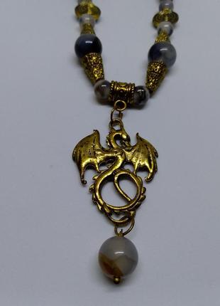 Оригинальное ожерелье ручной работы