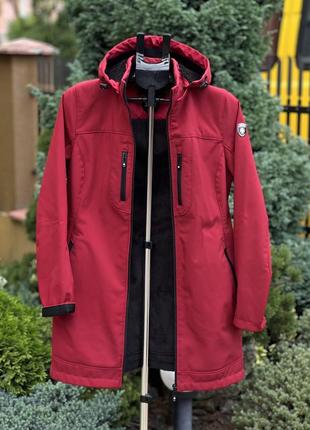Wellensteyn німеччина стильна тепла водовітронепроникна парка куртка подовжена жіноча2 фото