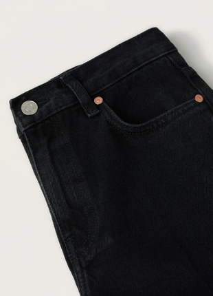 Новые прямые черные джинсы mango6 фото