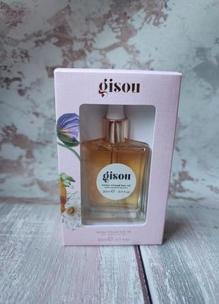 Масло для волос gisou honey infused hair oil