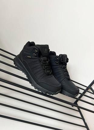 Ботинки чоловічі осінь — зима чорні6 фото