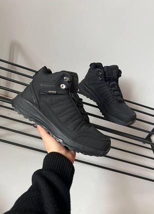 Ботинки чоловічі осінь — зима чорні