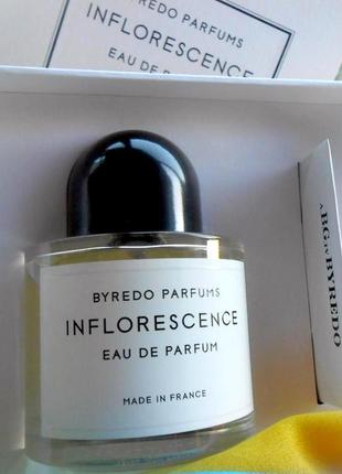 Byredo inflorescence💥оригинал 2 мл распив аромата затест