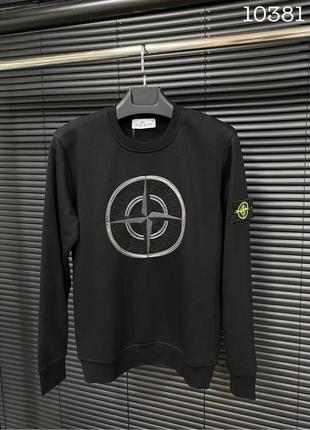 Світшот в стилі stone island