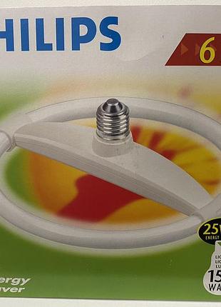 Люмінесцентна лампочка philips ph circular 25 w 827 e27 230-240 v 1ct/6 кермо
