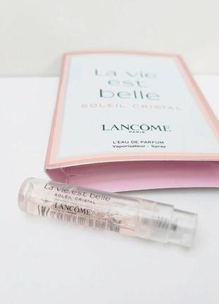 Lancome la vie est belle soleil cristal💥оригінал відливант розпив аромату ціна за 1мл3 фото