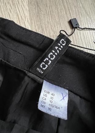 🪶 нова шкіряна міні-спідниця коротка спідниця з еко-шкіри divided m-l2 фото