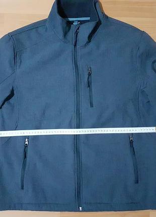 Мужская термо куртка, софтшел фирмы crane. размер l. 52/54.