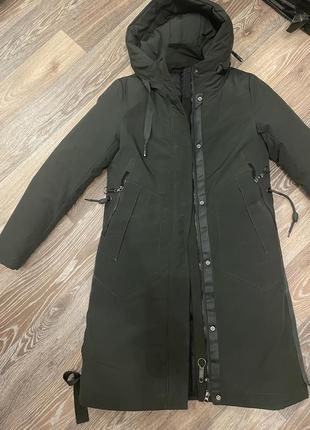 Пальто довга куртка пуховик парка