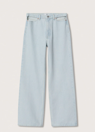 Новые wide leg джинсы от бренда mango4 фото