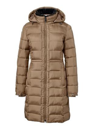 Очень, очень классное, мягкое, теплое стеганое пальто от tchibo (немечанка), р: 44-46 (38 эвро2 фото