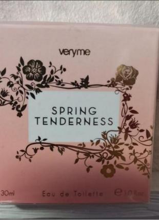 Туалетна вода spring tenderness1 фото