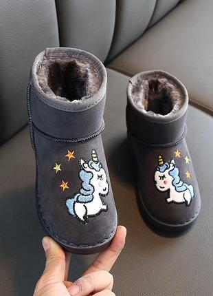 Дитячі чоботи зимові2 фото