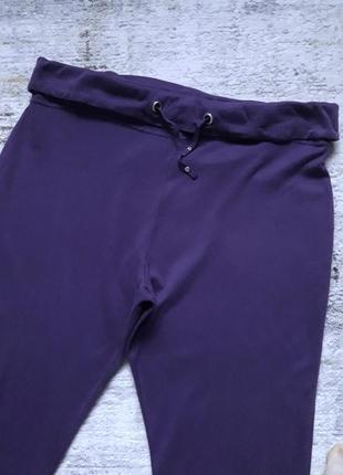 Затишні домашні штанці за типом спортивних, 62-64, бавовна, еластан, queen size3 фото