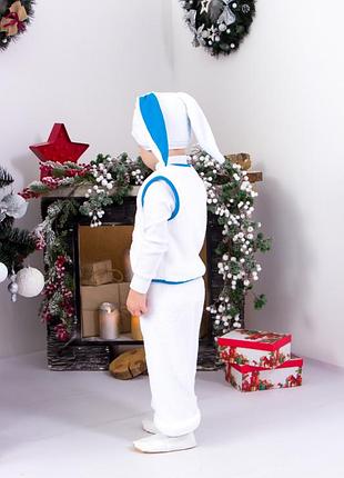 Новогодний костюм "зайка" махровый новогодний костюм зайчик