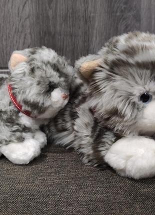 Кошка kayla с котенком keel toys кішка, кошеня, киця