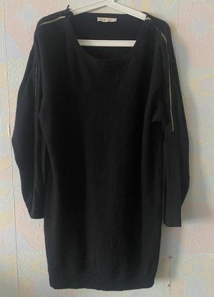 Туника с молниями мерино и кашемир simply cashmere