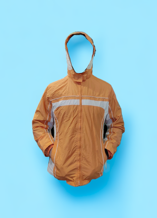Куртка водонепроникна помаранчева m1 фото