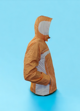 Куртка водонепроникна помаранчева m2 фото
