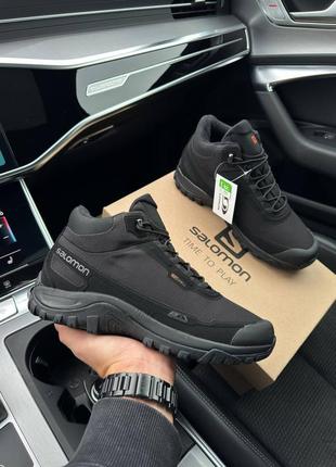 Кроссовки мужские зимние salomon shelter fur, кроссовки мужские зимние саломон