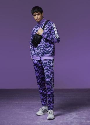 Кофта adidas tiro suit-up track top violet ib83872 фото