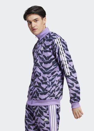 Кофта adidas tiro suit-up track top violet ib83877 фото