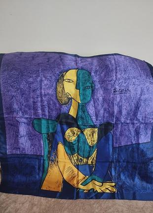 Платок под картину picasso