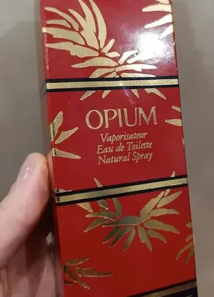 Елегантний аромат для жінок opium eau de toilette yves saint laurent