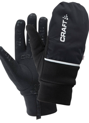 Craft рукавички перчатки 2 в 1 hybrid weather glove р.8