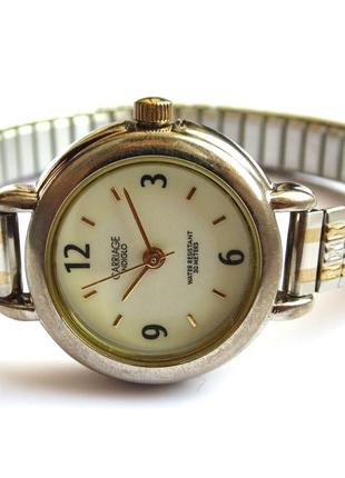 Carriage by timex часы из сша браслет twist-o-flex wr30m indiglo2 фото