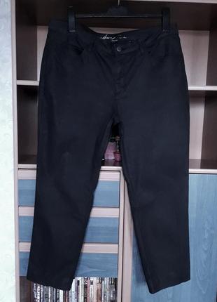 Стрейчевые брюки, 54, материал по типу кожзама, хлопок, полиэстер, эластан, drm jeans by valia2 фото