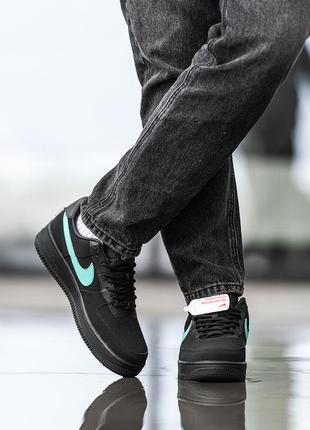 Кросівки жіночі nike air force 1 low x tiffany & co, кроссовки женские найк8 фото