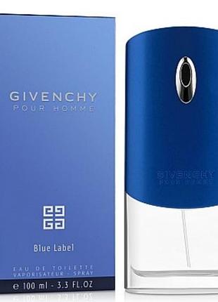 Givenchy pour homme blue label туалетна вода