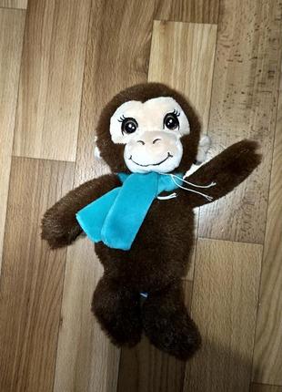 Мягкая игрушка обезьяна, обезьянка4 фото
