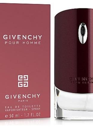 Givenchy pour homme туалетна вода 50мл
