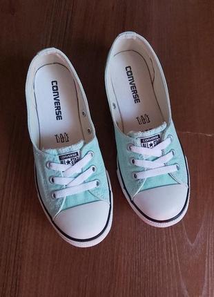 Кеды, балетки converse 23,5- 24 см2 фото