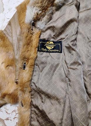 Куртка хутро шкіра6 фото