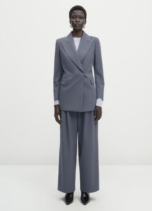 Нереальный брючный костюм massimo dutti studio