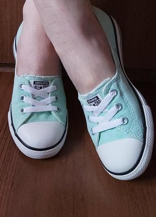 Кеды, балетки converse 23,5- 24 см1 фото