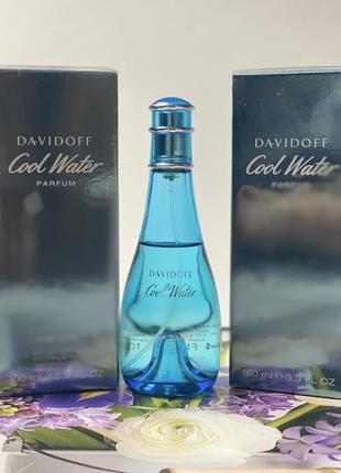 Davidoff cool water woman parfum edp 100 ml spray (оригинал)2 фото