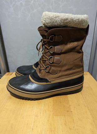 Sorel waterproof - зимние водонепроницаемые ботинки сапоги снегохода