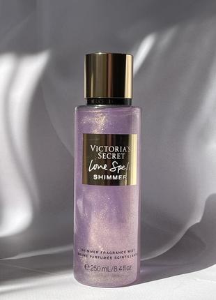 Спрей с шиммером love spell от victoria’s secret