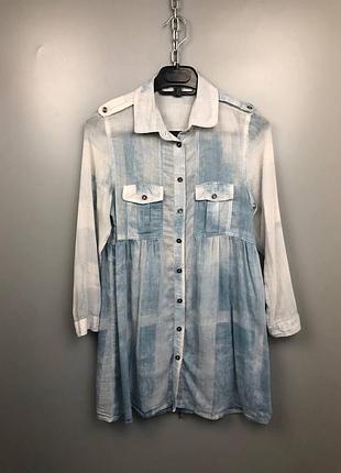 Шелковая блузка от burberry