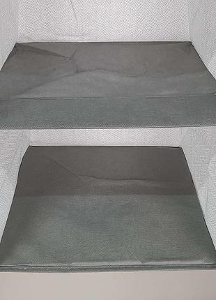 Размер 30*30*80 см, на 4 отделения. подвесной органайзер для хранения серого цвета.3 фото