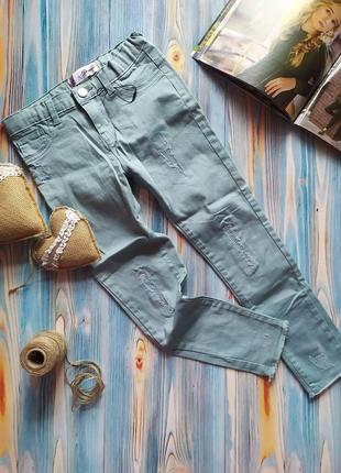 Джинсы denim & co на 6-7 лет