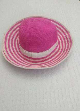 Шляпа, летняя, розовая, от старт- spade, коттон5 фото