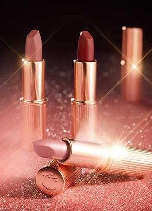 Набір для губ charlotte tilbury charlotte's iconic mini lip trio1 фото