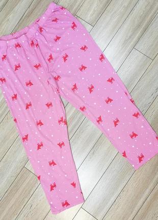 Домашние пижамные штаны george (размер 20-22)1 фото