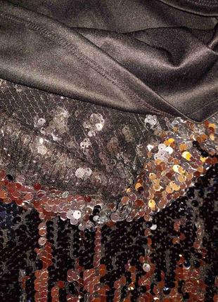Шикарна вечірня блискуча  святкова сукна esmara колекція супермоделі хайді клум7 фото