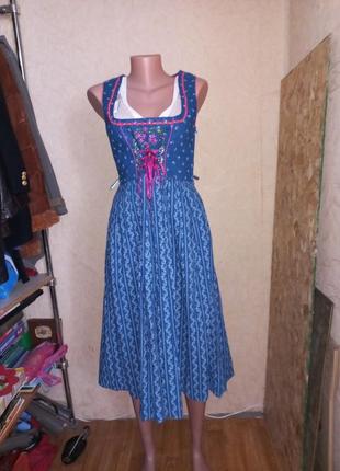Октоберфест баварское платье-дирндль 46 размер2 фото